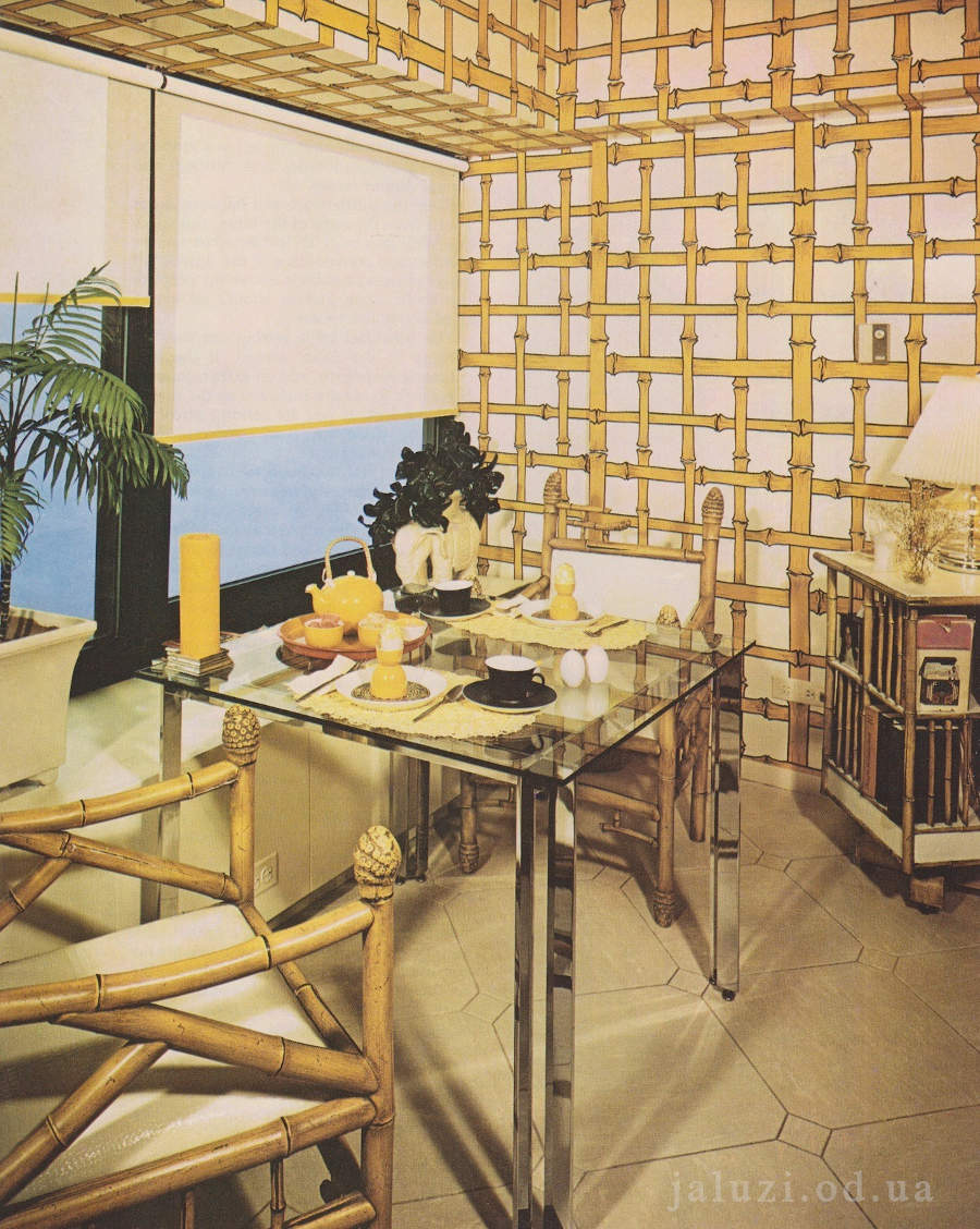 Жалюзі у інтер'єрі приміщень 7 Жалюзі у рекламі