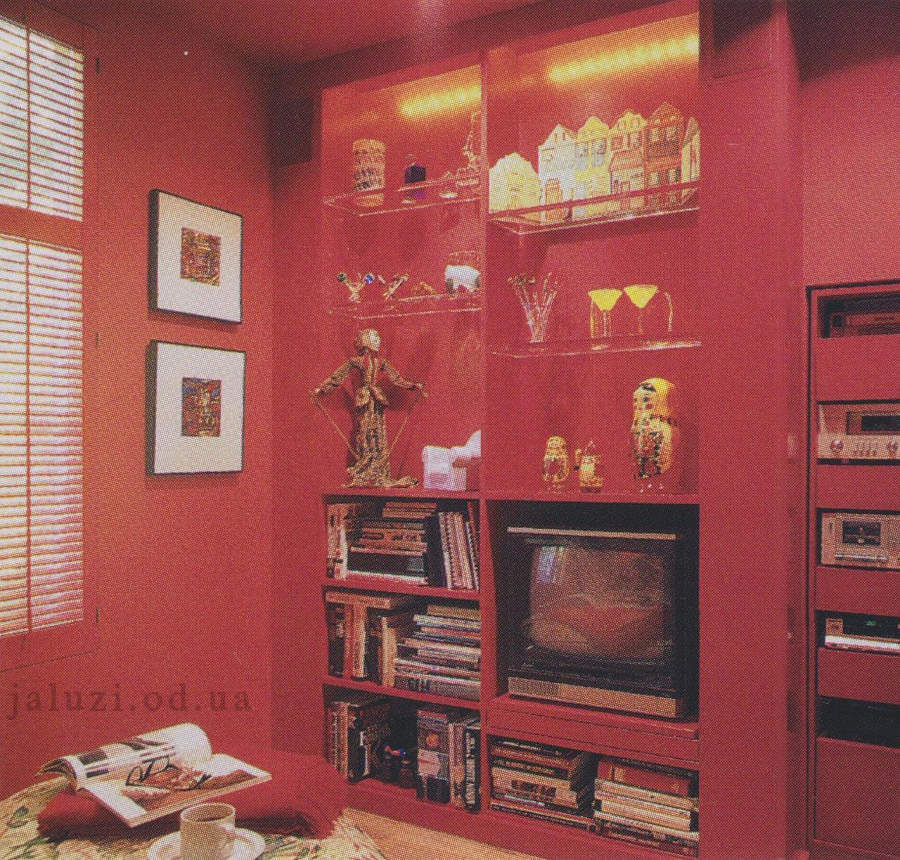 Жалюзі у інтер'єрі приміщень 9 Жалюзі у рекламі