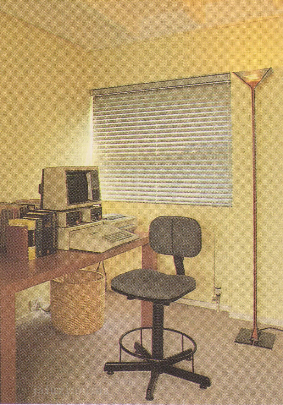 Жалюзі у інтер'єрі приміщень 11 Жалюзі у рекламі