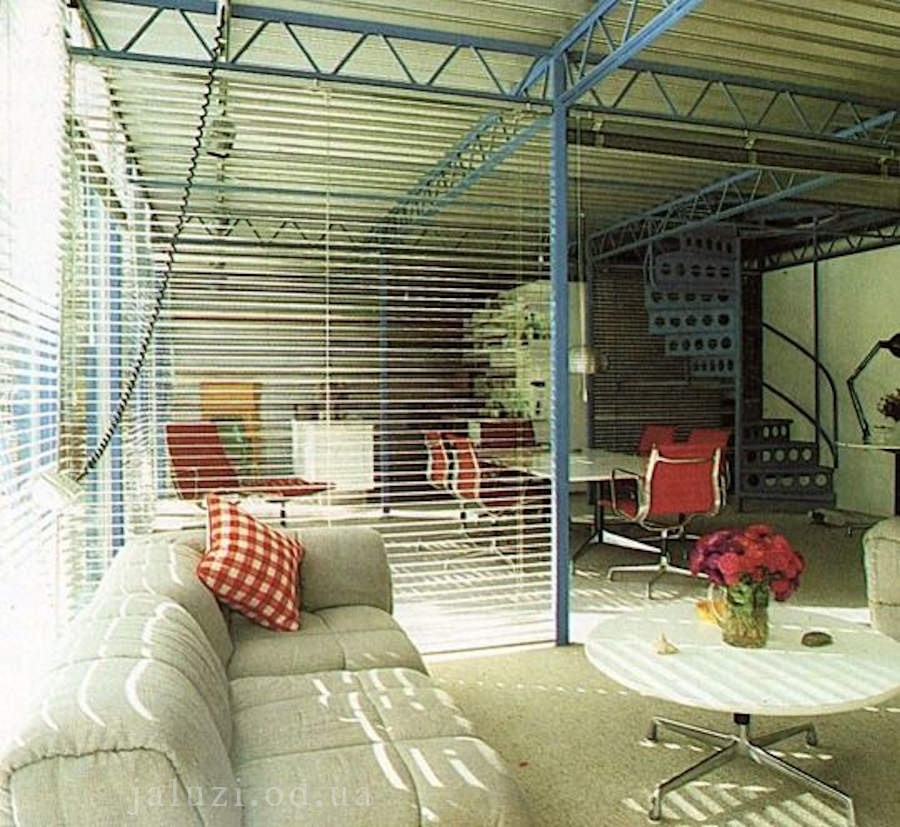 Жалюзі у інтер'єрі приміщень 2 Жалюзі у рекламі